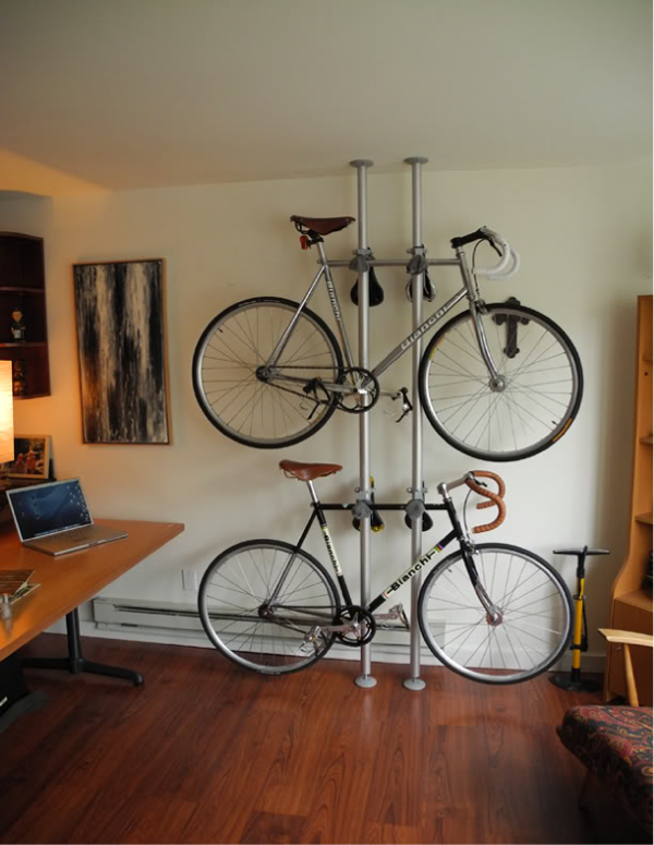 Как хранить велосипед в квартире