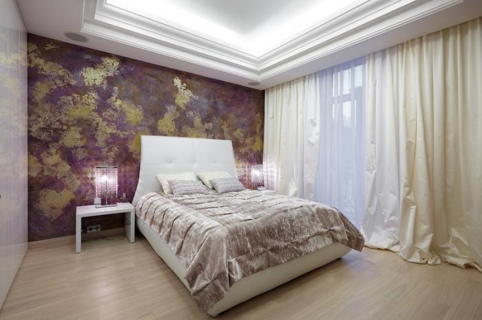 Фото жидких обоев в интерьере 14 Фото жидких обоев в интерьере 14