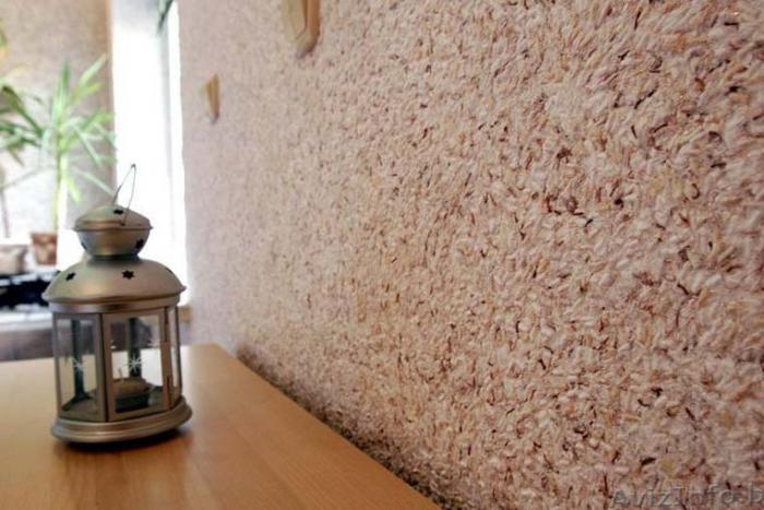 Фото жидких обоев в интерьере 2 Фото жидких обоев в интерьере 2