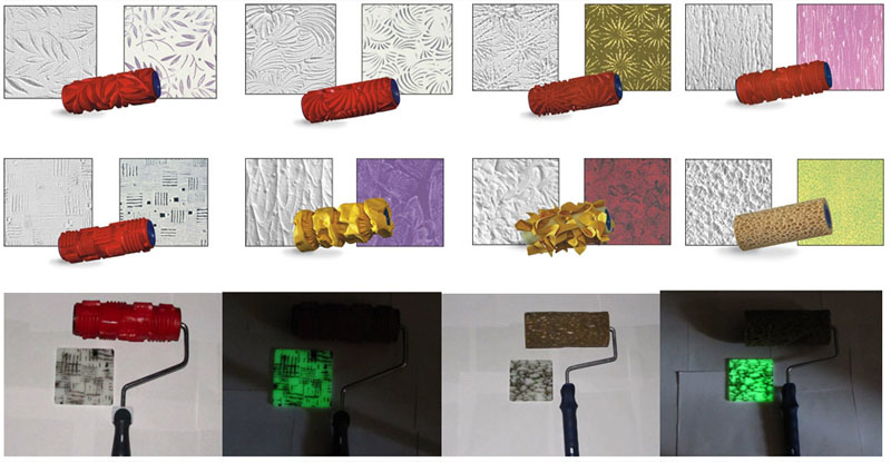 Валик для декоративной штукатурки способен создать фактурный рисунок на стене Валик для декоративной штукатурки способен создать фактурный рисунок на стене