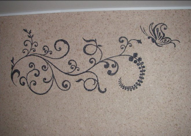 Трафаретная роспись