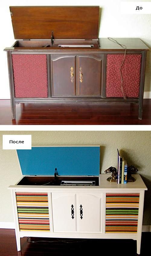 Идеи переделки старой мебели своими руками почти без затрат